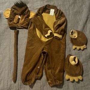 Brown Monkey Costume Set